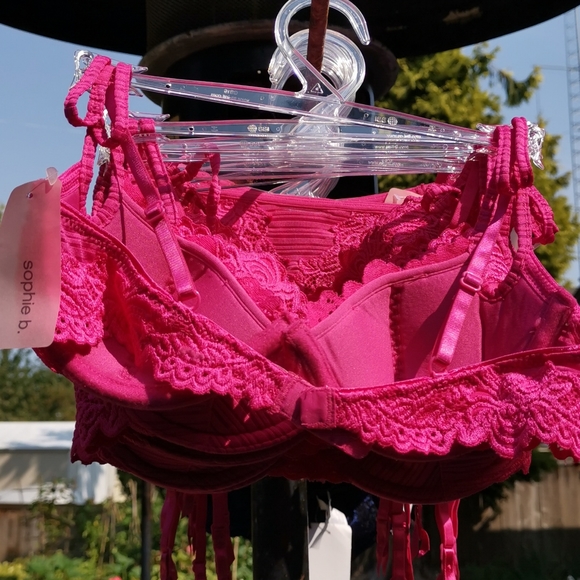 Sophie B. Pink Bra - Picture 10 of 15